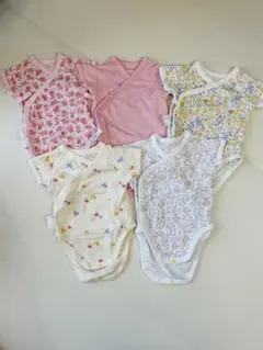 ⭐︎UNIQLO⭐︎前開きボディースーツ、メッシュ肌着他セット 60cm