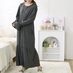 マタニティ　パジャマ　ワンピース