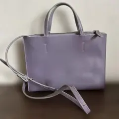 GREEN LABEL RELAXING パープルショルダーバッグ
