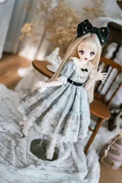 【未使用】MELODY.C 60cmサイズ ワンピース Yahoo!オークション - MELODY.C Alice Doll 2wayワンピース 水色
