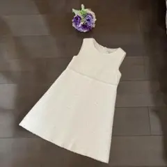 トッカ　TOCCA ワンピース　120 フォーマル　ツイード