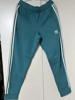 adidas ターコイズ トレーニングパンツ