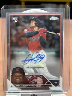 2023toppsオスカーゴンザレスRC楽天