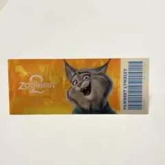 ズートピア2 オーマイカフェ 特典 オリジナルチケット風クリアカード パウバート