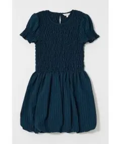 moussy バルーンスカートワンピース　ネイビー
