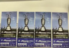 Mizuno Open 2026 チケットのみのサムネイル
