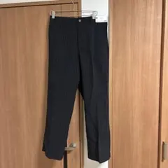 新品無使用　ワイドスラックス（ストライプ）