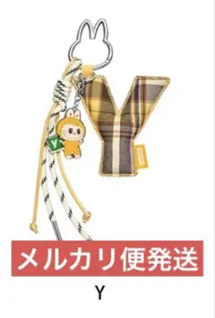 LABUBU ラブブ pin for love アルファベット イニシャル Y