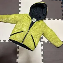 お値下げBACK NUMBER KIDS イエロー中綿コート 90