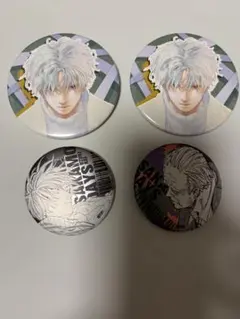 4点 スラー 篁 コレクション缶バッジ デコレクション缶バッジ サカモトデイズ