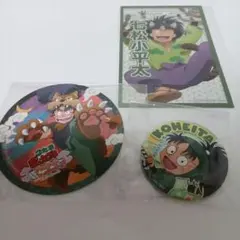 七松小平太　缶バッジ　20個 忍たま乱太郎 描き下ろしイラスト 七松小平太 みんなで下町散策