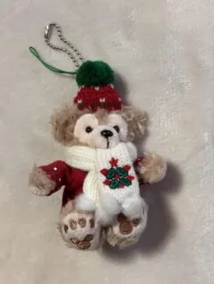 ダッフィー ぬいぐるみストラップ クリスマス限定