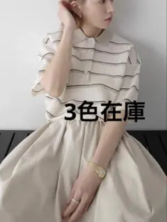 Clane FLUFFY SHEER H/S SHIRT ONEPIECE - メルカリ