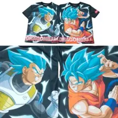 激レア非売品 ドラゴンボール超 新品Tシャツ2枚セット 孫悟空とベジータの全2種