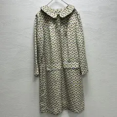 美品✨LAURA ASHLEY 花柄長袖ワンピース✨Mサイズ✨ポケットはフェイク