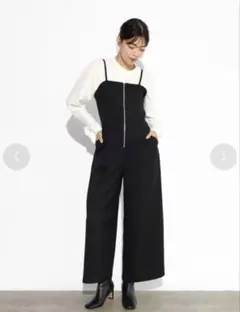 新品タグ付き★スコットクラブ バックシャーリングデザインサロペットのサムネイル