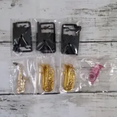 ミニチュア楽器 ガチャ カプセルトイ 4点セット