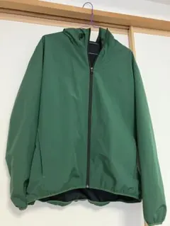 値下げしました！GU メンズ　Lサイズ　グリーンパーカー