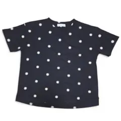 SEASON REASON 半袖Tシャツ デイジー柄 ブラック