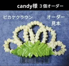 フラダンス髪飾り　♪ピカケクラウン♪ オーダー３個