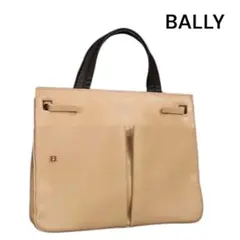BALLY ベージュ　レザー　メンズのサムネイル