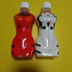 エヴァンゲリオン　ミネラルウォーター　ペットボトル　レイ　アスカ　２本セット