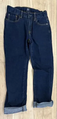 1度着用のみ　GAP キッズ デニムパンツ インディゴ140