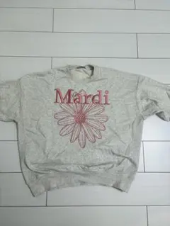 Mardi Mercredi スウェット トレーナー グレーのサムネイル