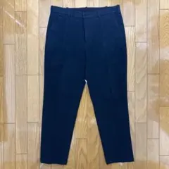 ユニクロ　スマートアンクルパンツ　ネイビー / Lサイズ