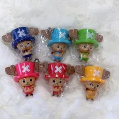 【新品＊未使用】ONE PIECE チョッパー キーホルダー 6種 まとめ売り☆