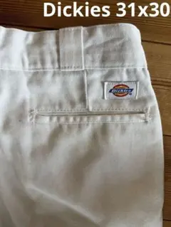 【31x30】Dickies874 ホワイト ワークパンツUSA企画