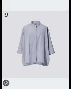 UNIQLO +J スーピマコットンドルマンスリーブシャツ 7分袖 ボリューム