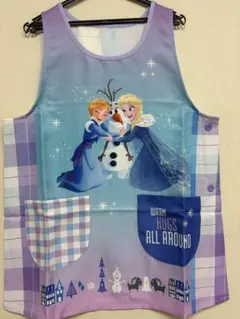 新品・未使用　アナ雪　保育士　エプロンのサムネイル