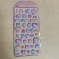 【正規品】ハローキティ　コットンパフィーシール