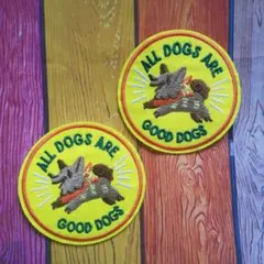 669 犬 いぬ イヌ 柴 秋田 日本犬 和 ハート 刺繍 アイロン ワッペン