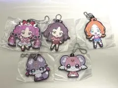 プリキュア　ラバーストラップ　5個セット