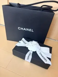 CHANEL シャネル ギフトボックス ショッパー リボン カメリア - メルカリ