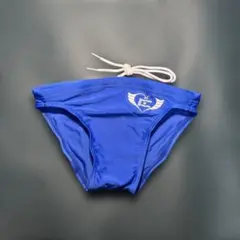 競パン 競泳水着 ブルー　SSサイズのサムネイル