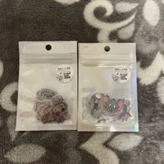 新品未使用　未開封　オーロラ　ホログラム加工クリアシール　キティ　トムとジェリー