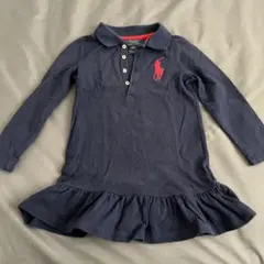 POLO RALPH LAUREN 長袖ロゴワンピ