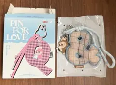 ラブブ PIN FOR LOVEシリーズ 【&】イニシャルチャーム