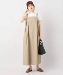 新品　フィラメントコットンロングワンピース