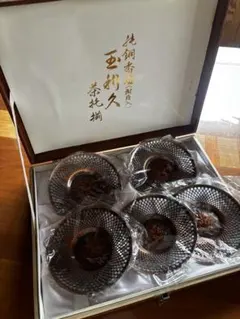 玉利久 純銅製 茶托 盛器 - メルカリ