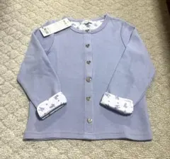 新品未使用anyfamスナップボタンフレンチカーディガン