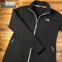 【F45】ザ ノースフェイス フリースジャケット フルジップ ブラック L