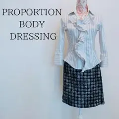 最終値下げ　⭐︎ PROPORTION BODY DRESSING  膝丈スカート