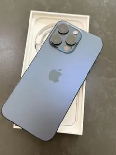 Apple iPhone 15 ProMAX ブルーチタニウム 256G 美品