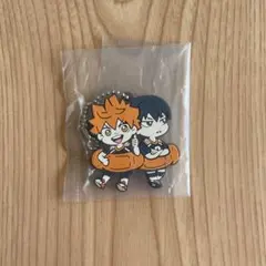 ハイキュー!! キャラちょうこう ラバーマスコット　日向翔陽　影山飛雄
