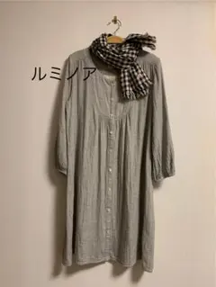 ルミノア　 チュニック 38 グレー