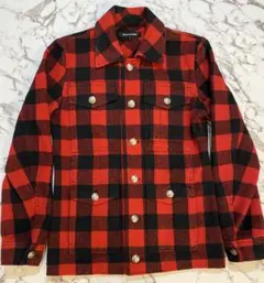 JACKROSE バッファローチェック　ジャケット　ウール　背面ポケット　刺繍のサムネイル